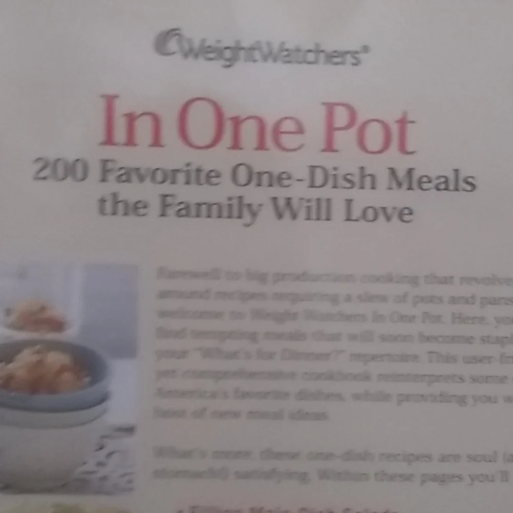 In One Pot -- 200 Favorite One-Dish Meals the Family Will Love